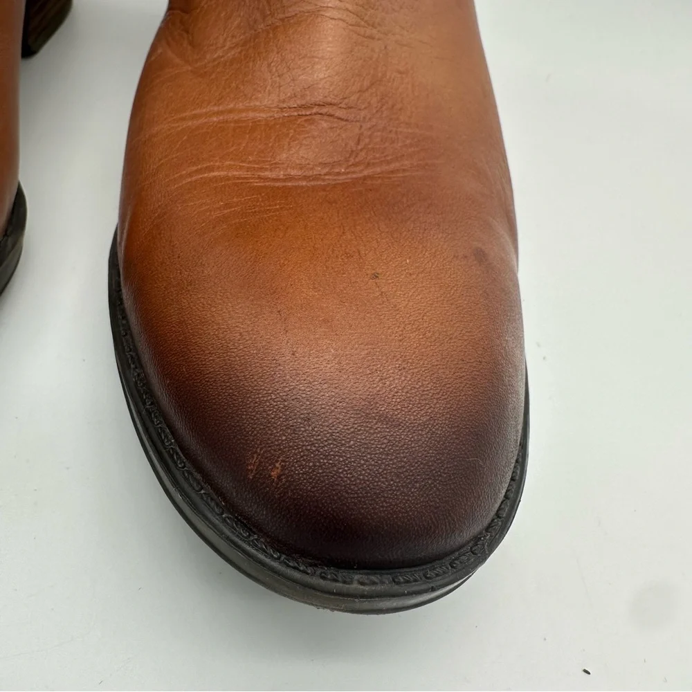 Sam Edelman Penny Tan Leather Knee High Boots - Picture 4 of 13